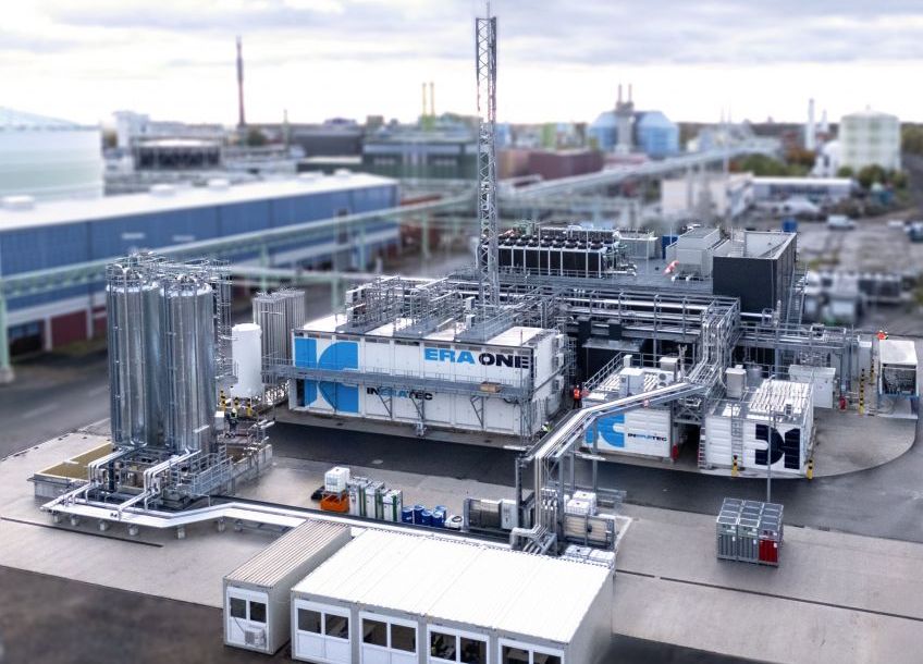 e-SAF-Produktionsnalage von INERATEC in Fankfurt-Höchst
